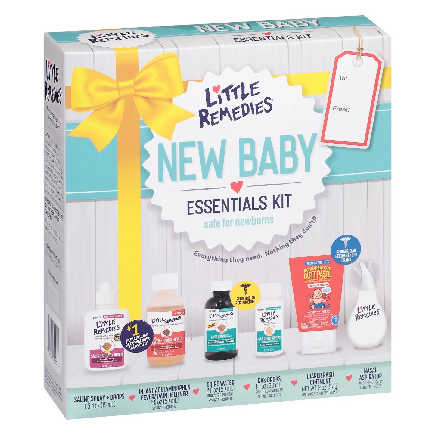 New Baby Essentials Kit, 6 Piece Kit for Baby'S Nose and Tummy, Infant Relief