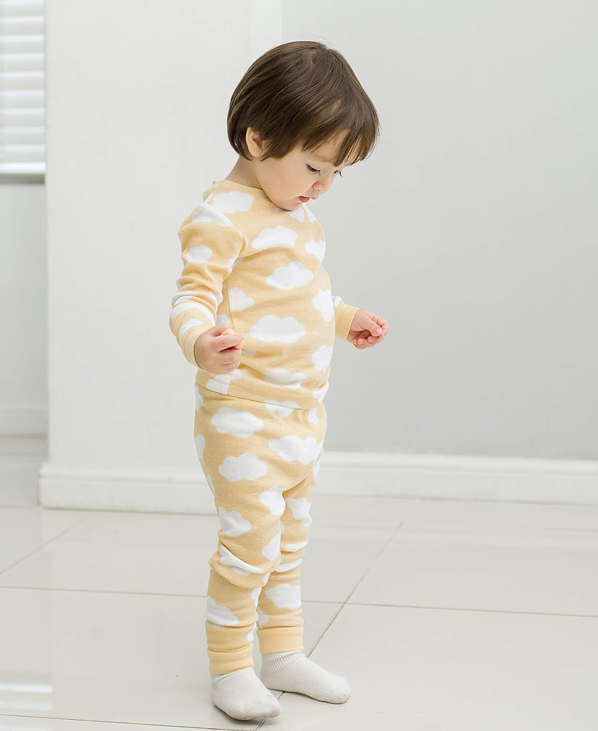 Toddler Kids Junior Girls Boys 100% Cotton Dinosaur Mermaid Pajamas Sleepwear Pjs