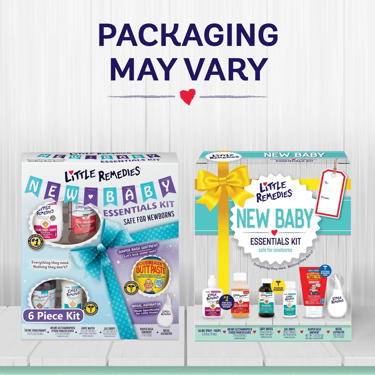 New Baby Essentials Kit, 6 Piece Kit for Baby'S Nose and Tummy, Infant Relief