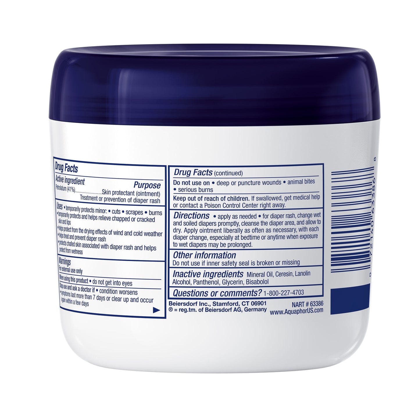 (3 Pack)  Baby Healing Ointment, Baby Skin Care and Diaper Rash, 14 Oz.
