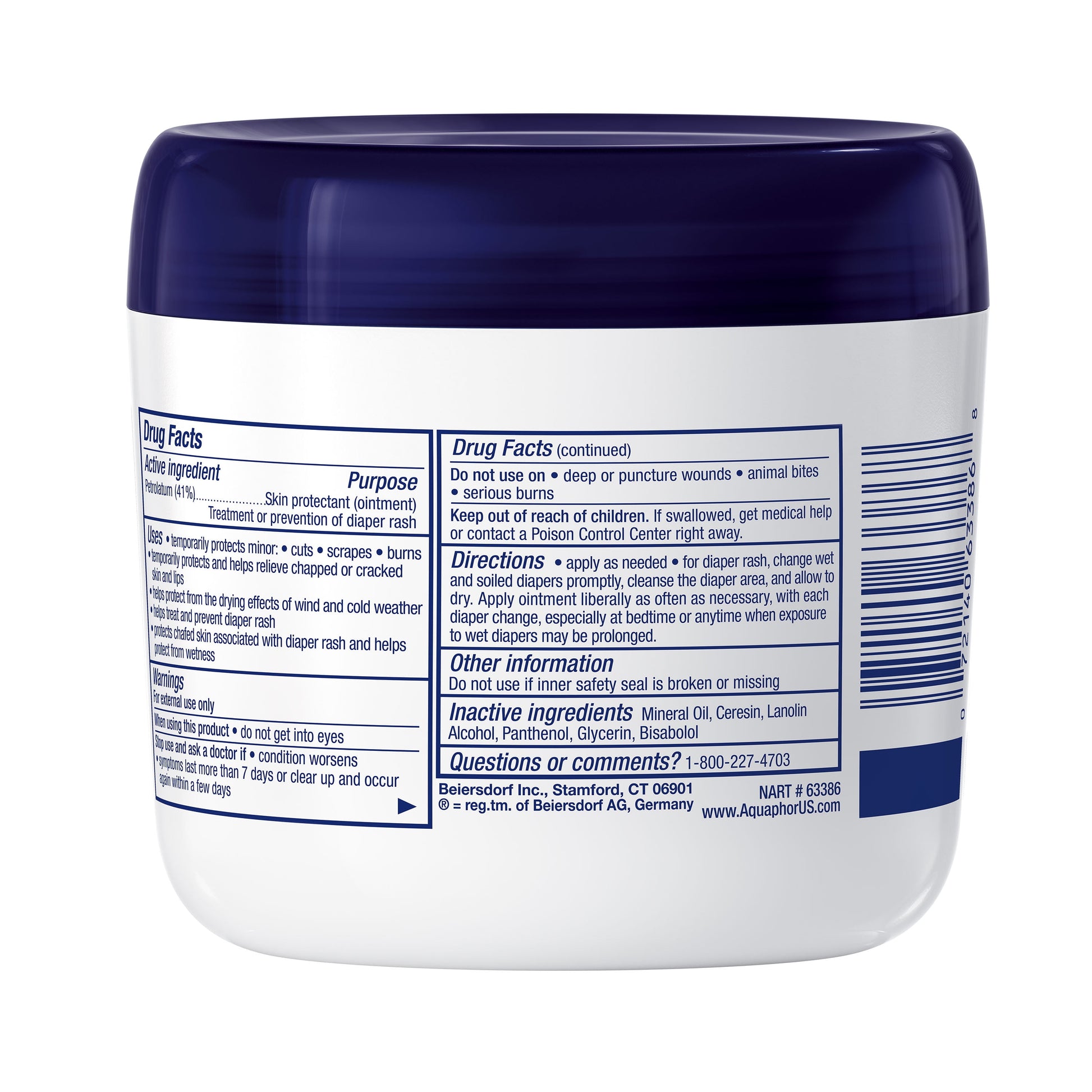 (3 Pack)  Baby Healing Ointment, Baby Skin Care and Diaper Rash, 14 Oz.