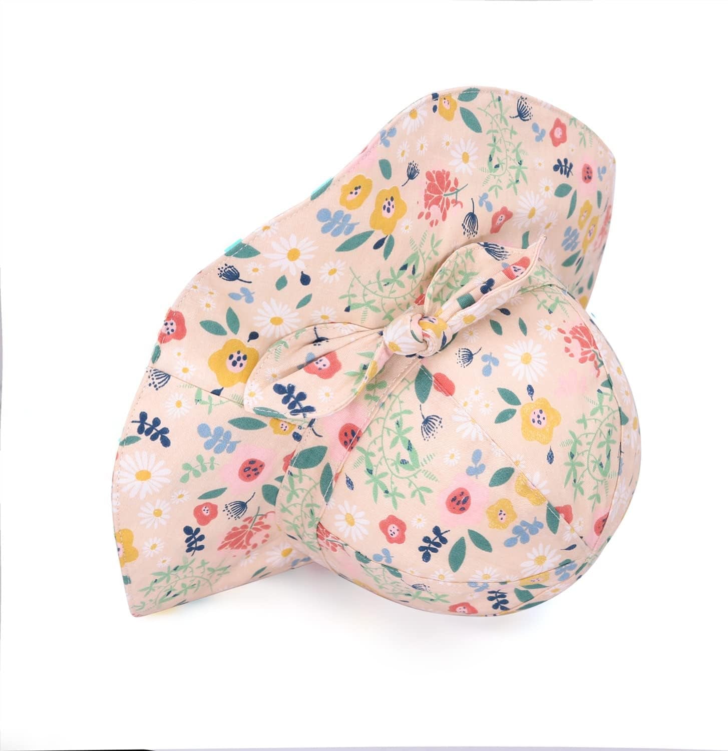 Toddler Kids Baby Girl Breathable Sun Hat Cotton Foldable 50+ SPF Protective