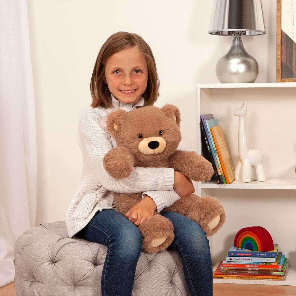 Cuddly Soft – 18 Inch Brown Bear Stuffed Animal, Oh so Soft Plush Toy, Adorable Easter Gift for All Ages